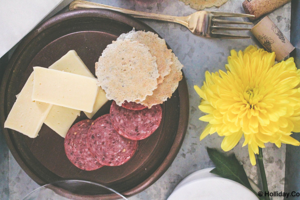 crackers, wine, cheese, wine and cheese tray, entertain with a galvanized tray: wine & cheese