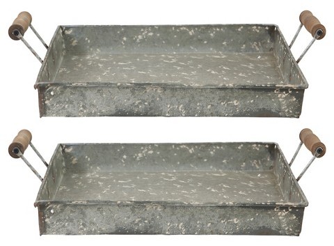 galvanized tray