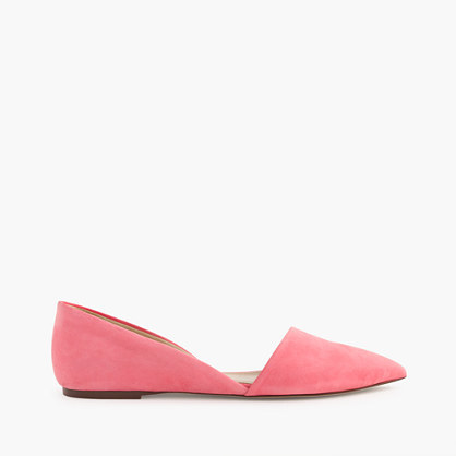 sloan suede flats