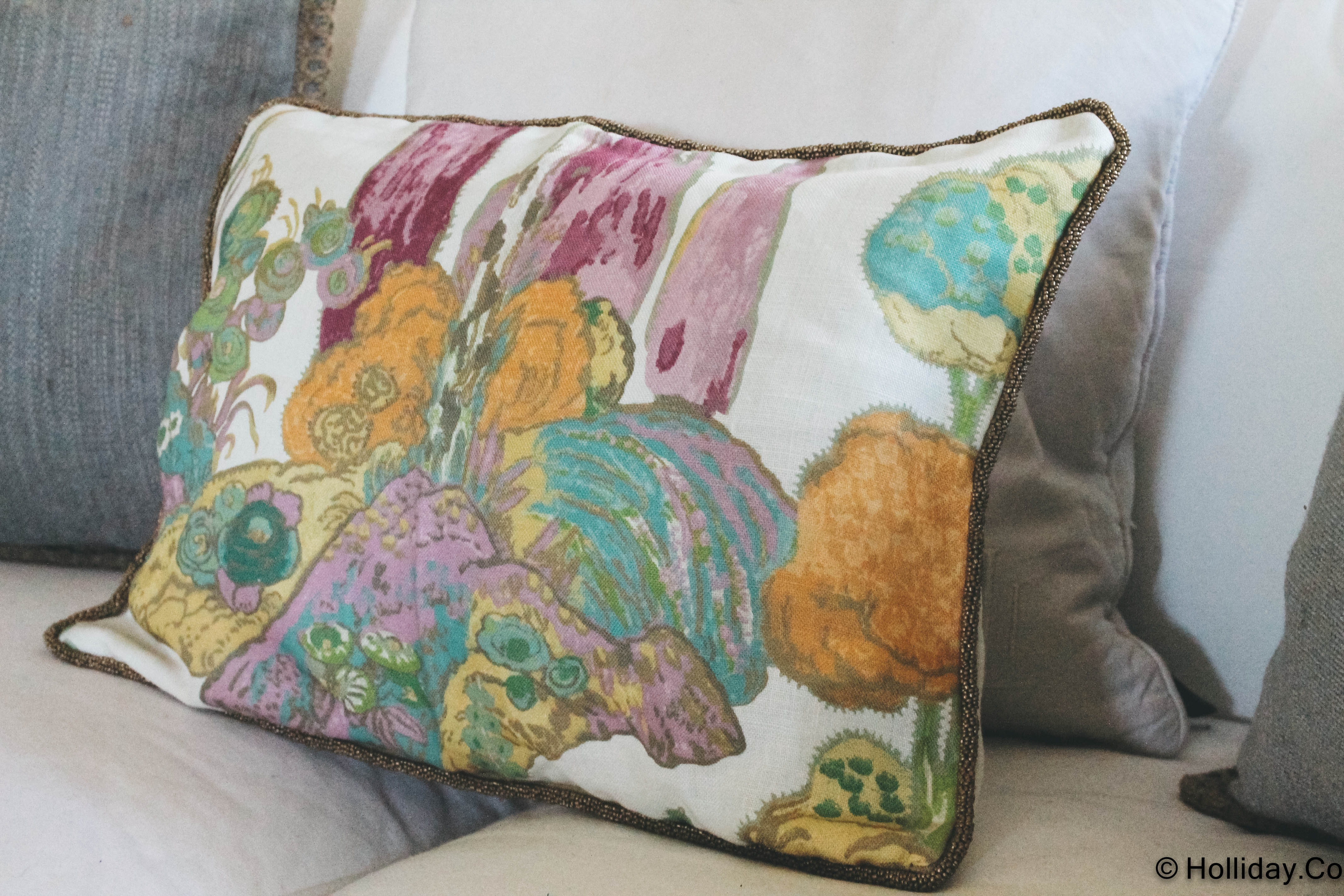 etsy shop, whitney j decor, custom pillows