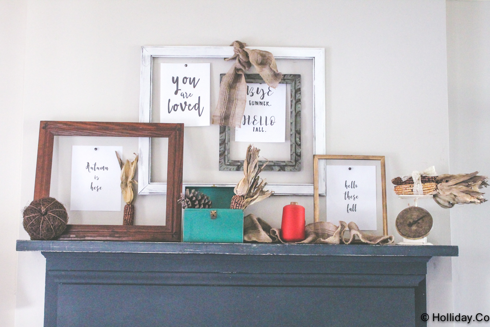 fall mantel, fal inspiration, fall mantel decor, mantel decor, fireplace decor, 