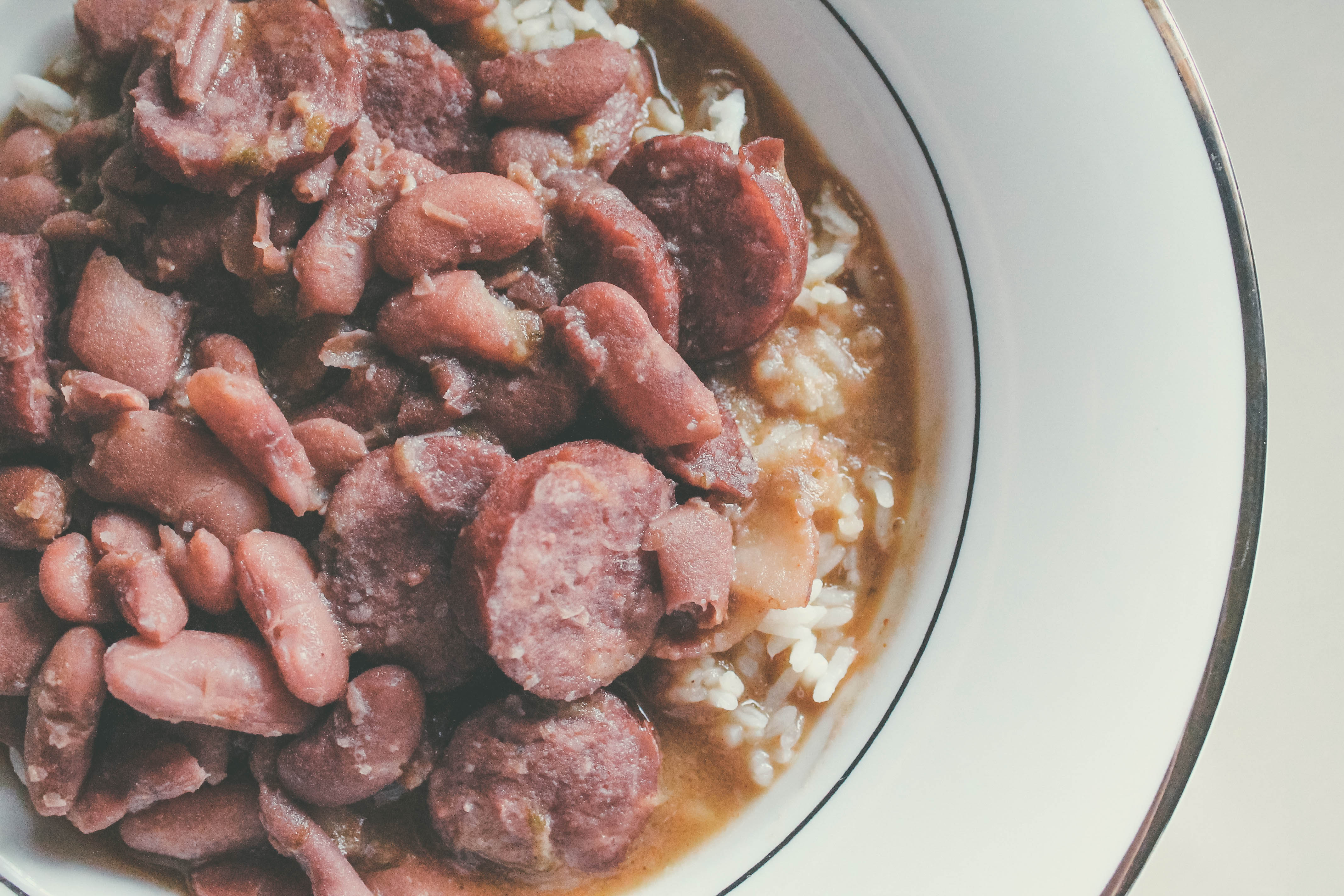 meal plan, red beans, red beans and rice, meal planning,