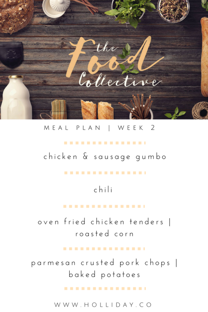 #thehollidaysmealplan2017 week 2