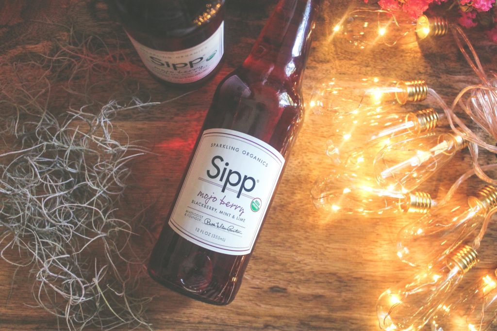 Sipp Sparkling Organics- Mojo Berry