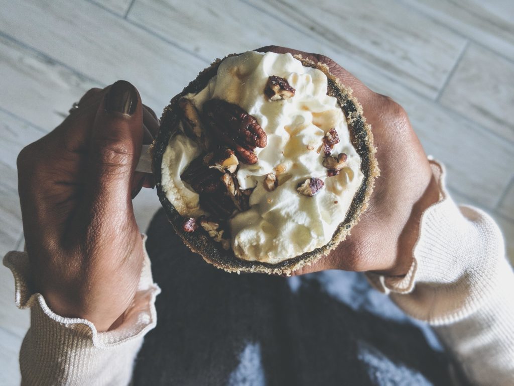 southern pecan coffee, caramel pecan coffee, coffee recipe,