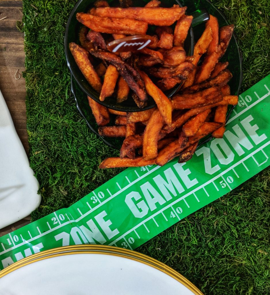 game day, party plan, party food