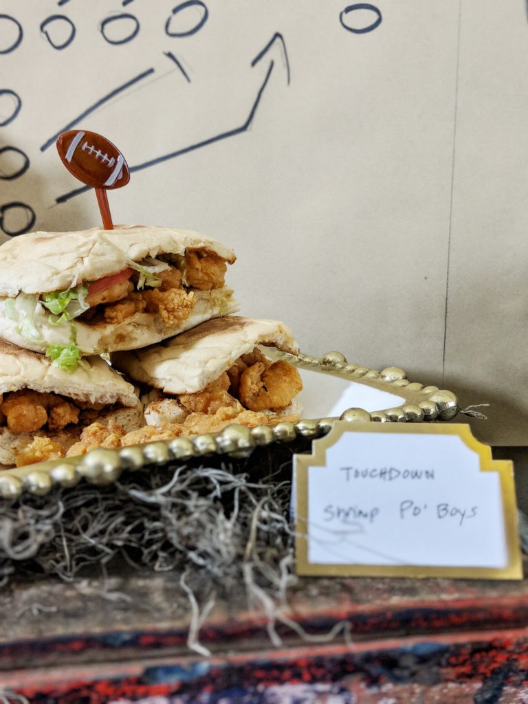 game day, party plan, party food