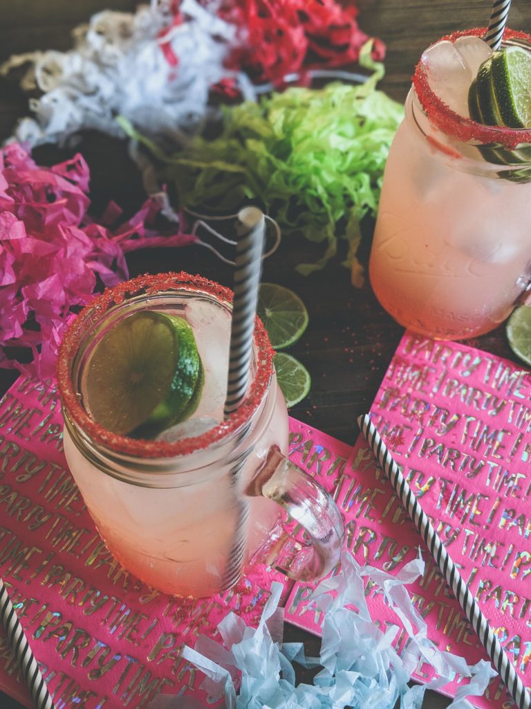 pink cocktail, kinky pink drink,