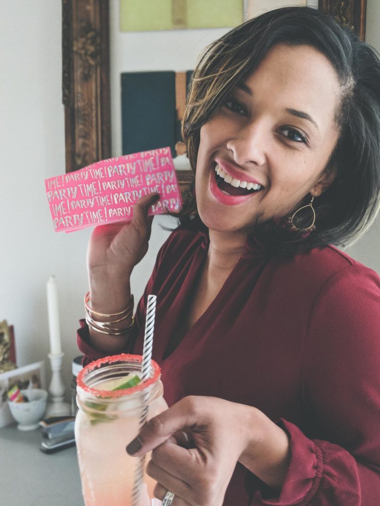 pink cocktail, kinky pink drink,