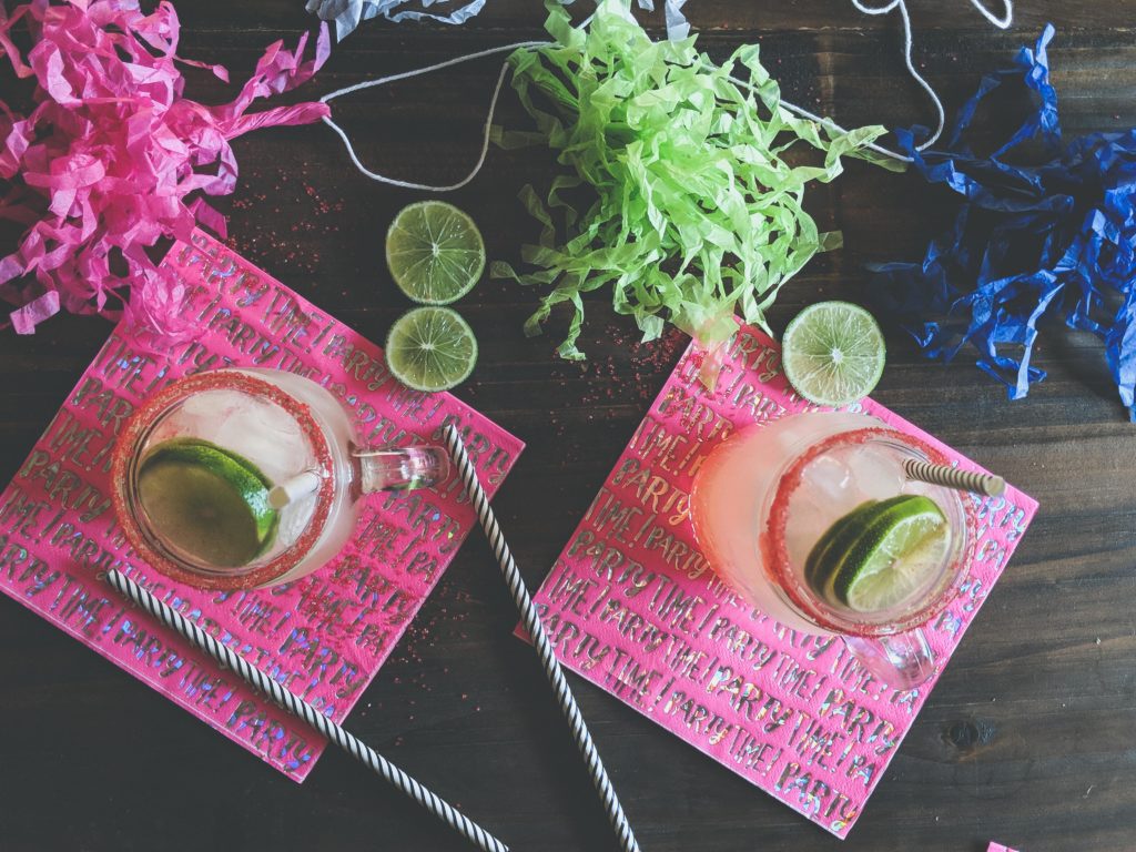 pink cocktail, kinky pink drink,