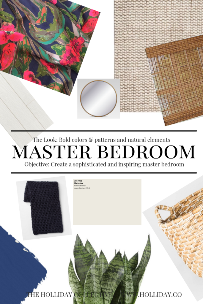 master bedroom design board, master bedroom one room challenge
