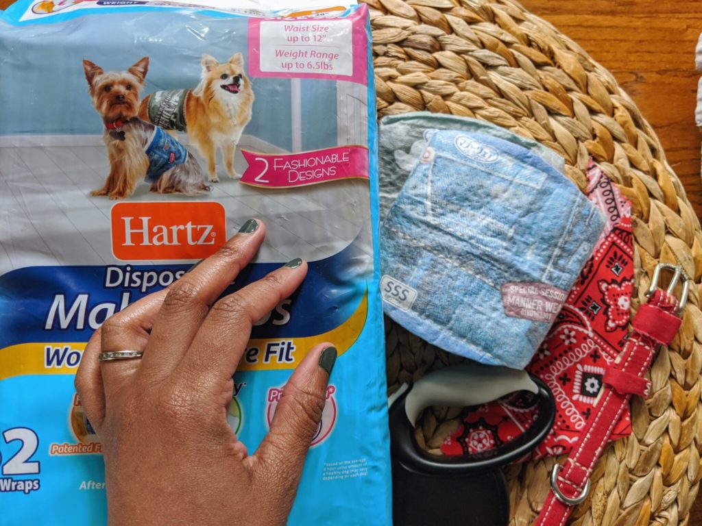 Hartz Pets, #dogsindiapers, Hartz Male Wraps, dogs in diapers