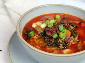 hamburger soup, soup, soup recipe, winter soup, vegetable soup, beef soup