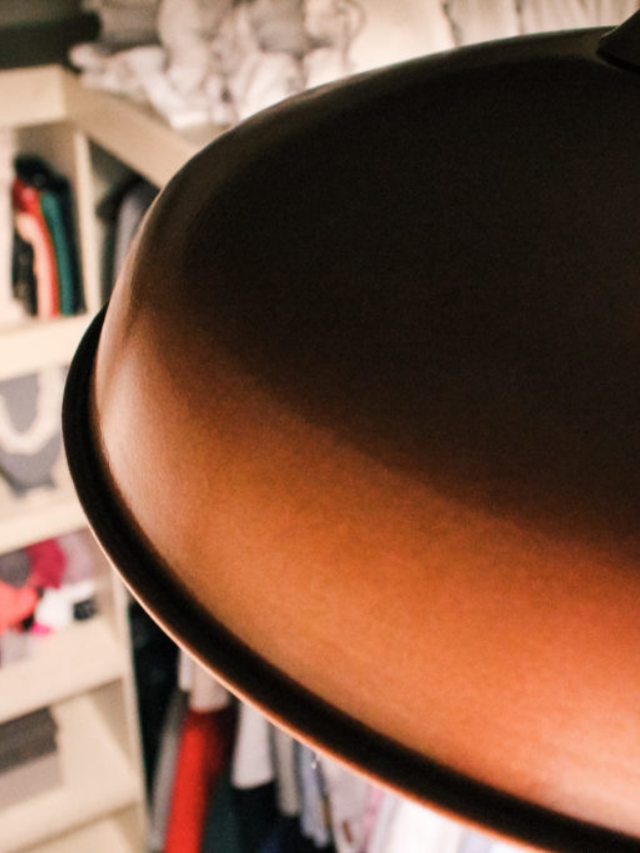 DIY Faux Copper Light