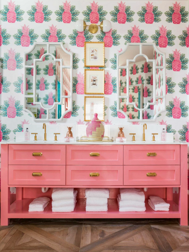 The Best Bathroom Wallpaper Inspiration