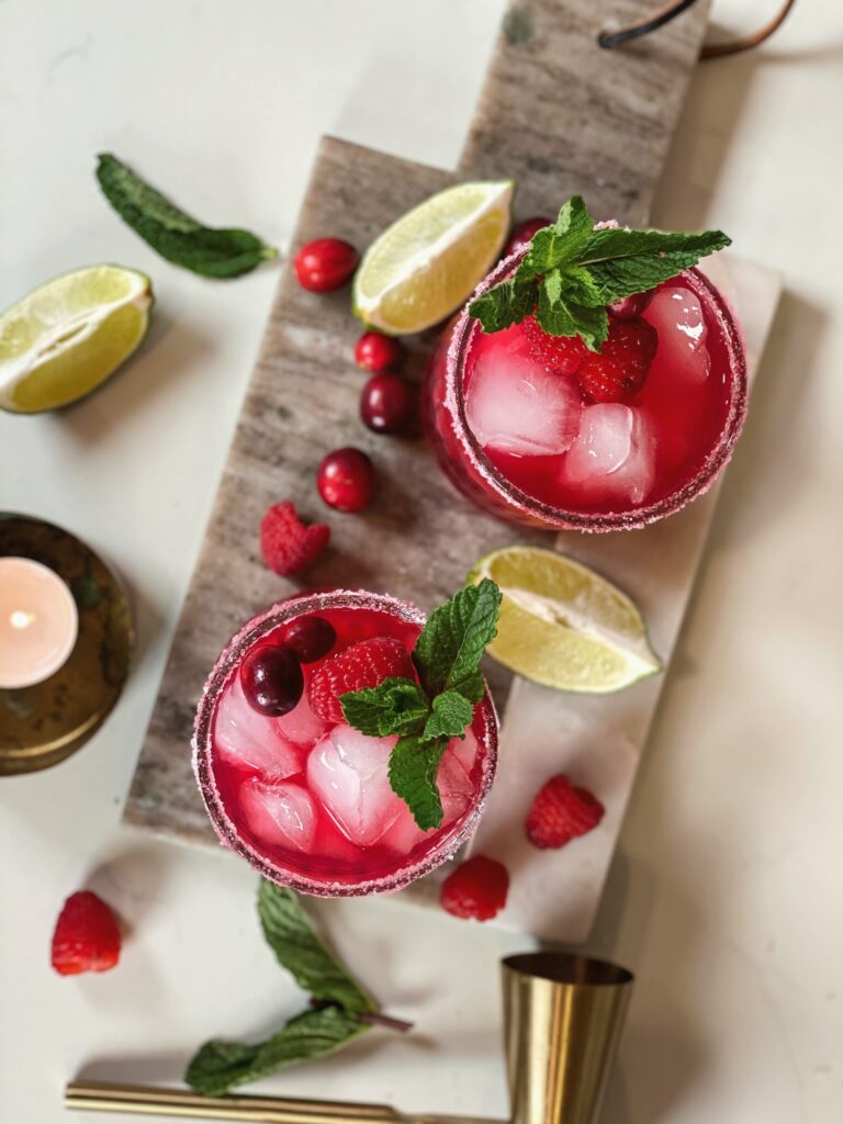cocktail, berry cocktail,