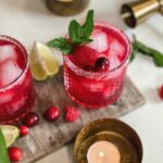 cocktail, berry cocktail,