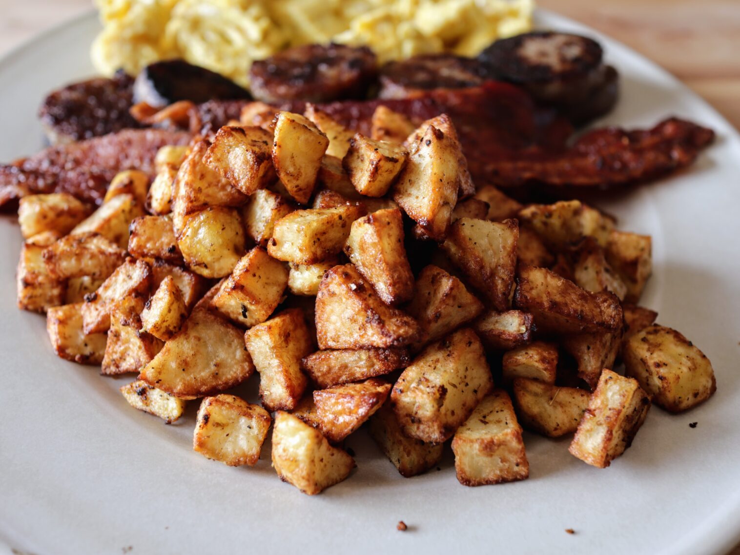 breakfast potatoes, brunch ideas, brunch food, breakfast food, air fryer potatoes