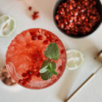 pomegranate mocktails, mocktails, easy mocktails